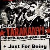 Tarakany (панк из Москвы) и Just For Being (Чехия)
